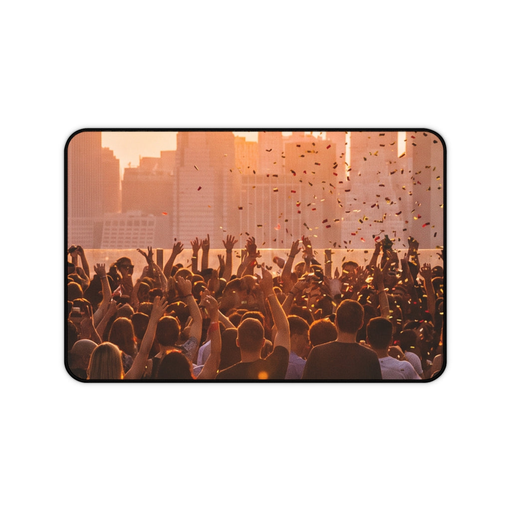 Desk Mat - City Lights Festival | Echovira Gallery