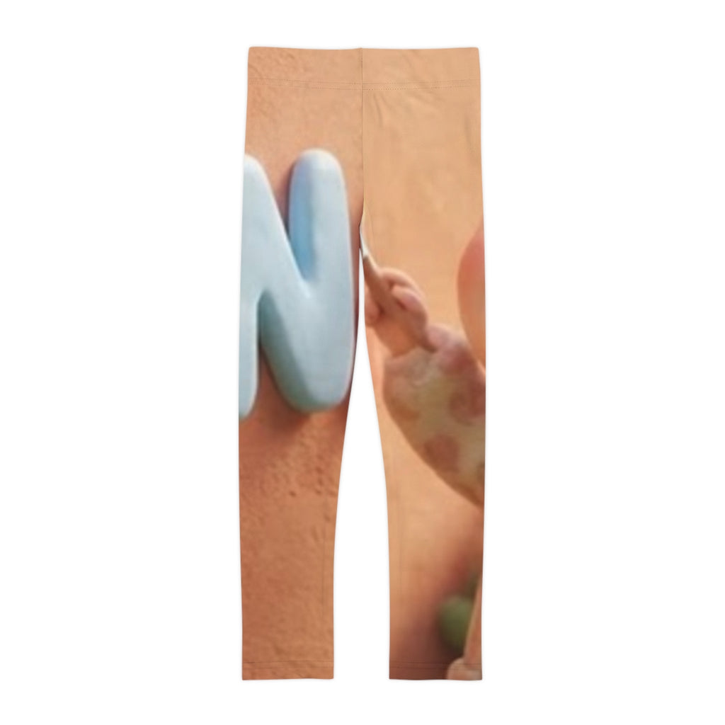 Kids Leggings - Luna Sunshine Clay Garden | Echovira Gallery