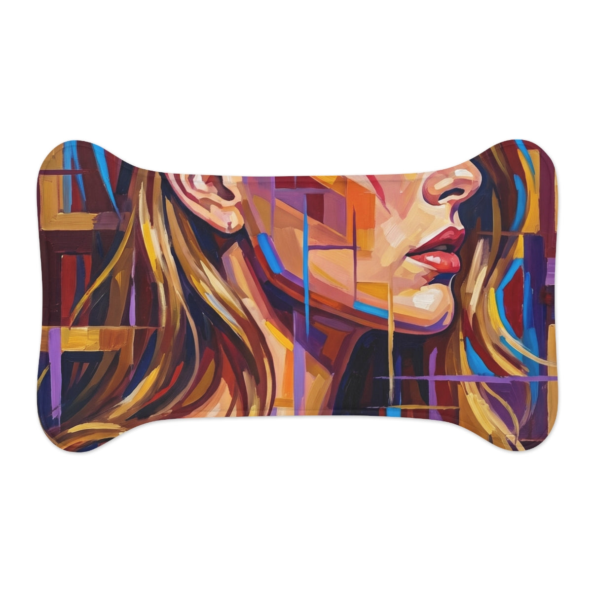 Pet Feeding Mat - Shattered Elegance | Echovira Gallery
