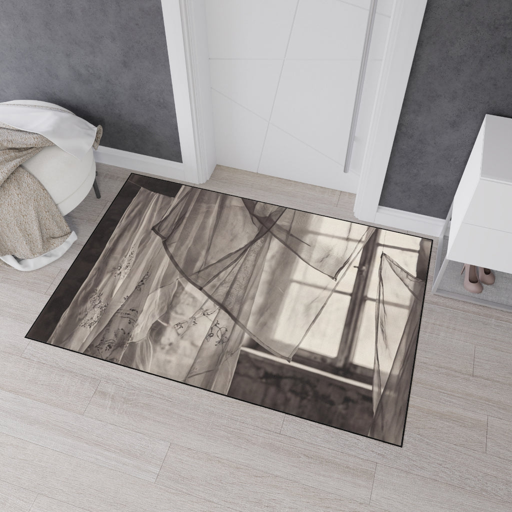 Heavy Duty Floor Mat - Spectral Veils | Echovira Gallery