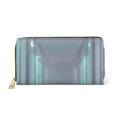 Zipper Wallet - Liminal Corridor Fog Art Print | Echovira...