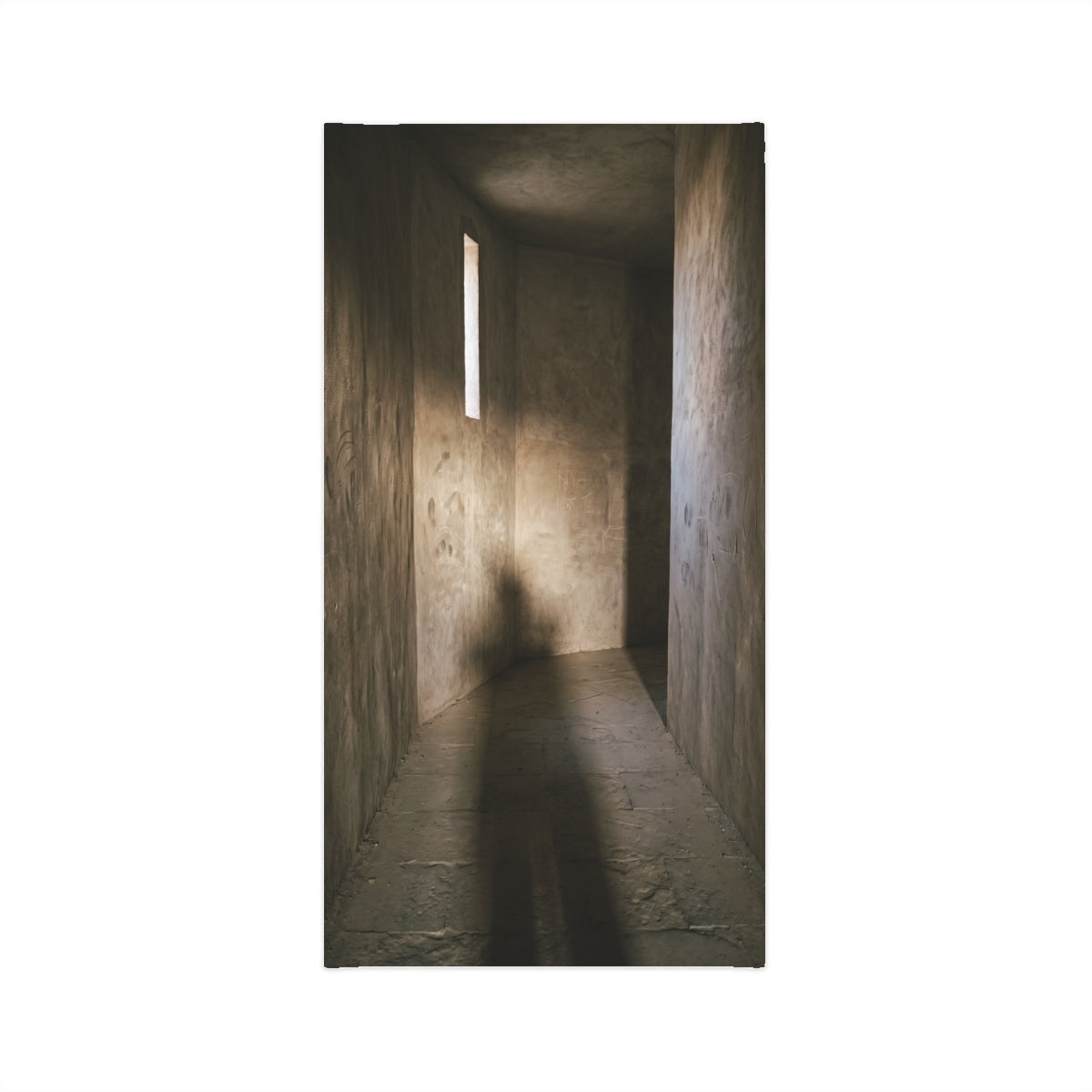 Men's Lightweight Neck Gaiter - Shadows of the Citadel moody...