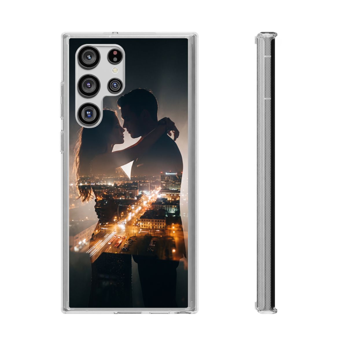 Clear Impact-Resistant Cases - Clear Phone Case - City... |...
