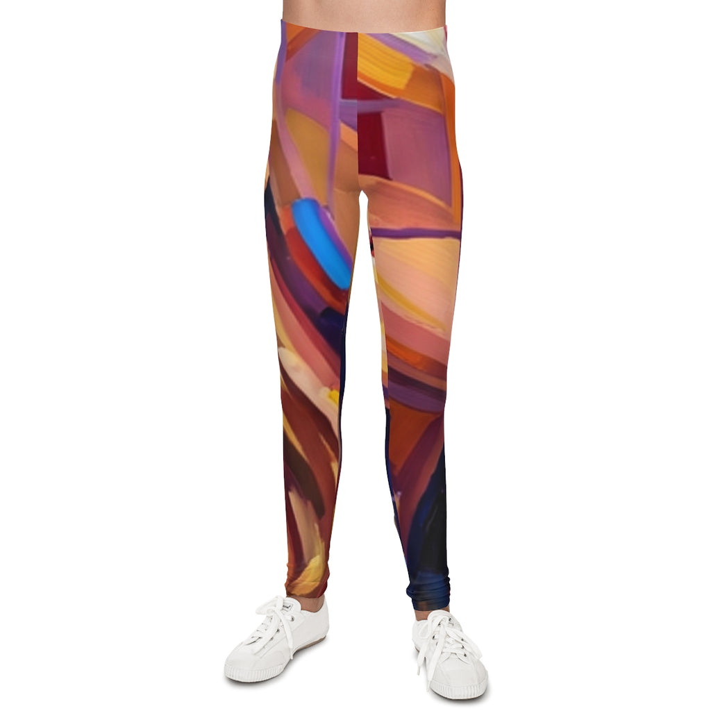 Youth Leggings - Shattered Elegance | Echovira Gallery