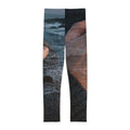 Kids Leggings Coastal Ocean Wave Art