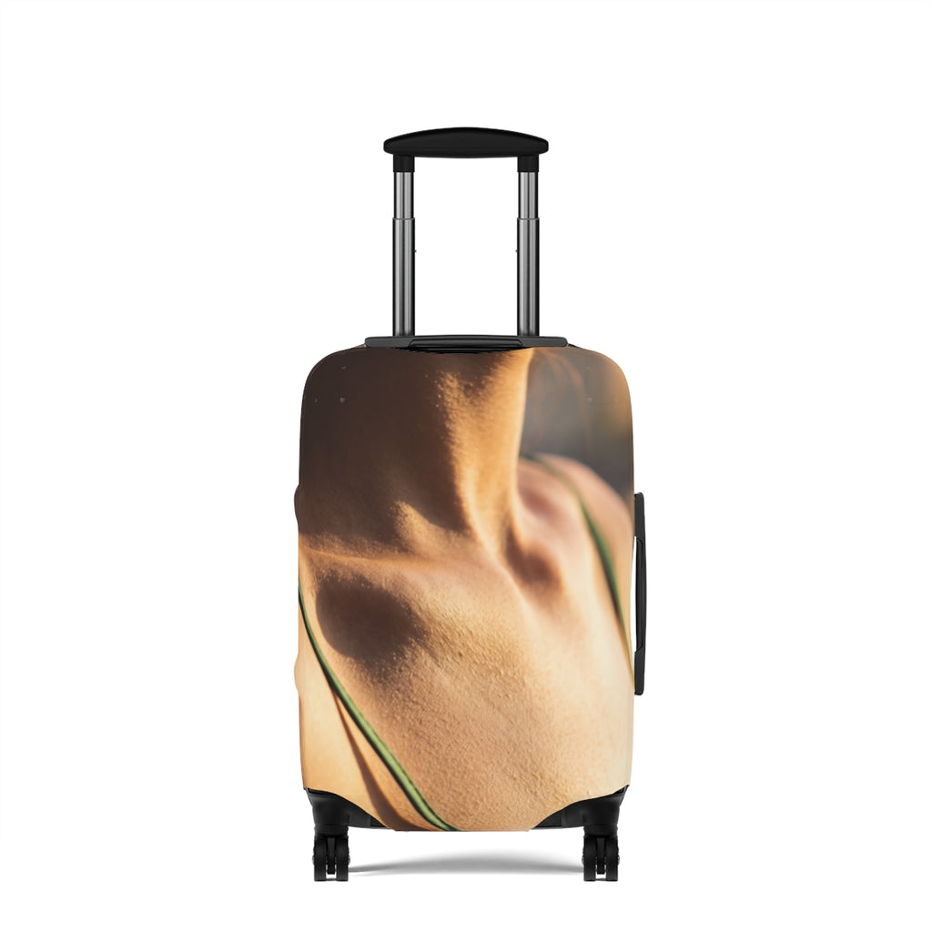 Luggage Cover - Golden Hour Solace Canvas | Echovira Gallery