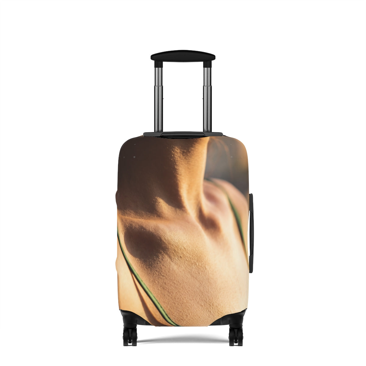 Luggage Cover - Golden Hour Solace Canvas | Echovira Gallery