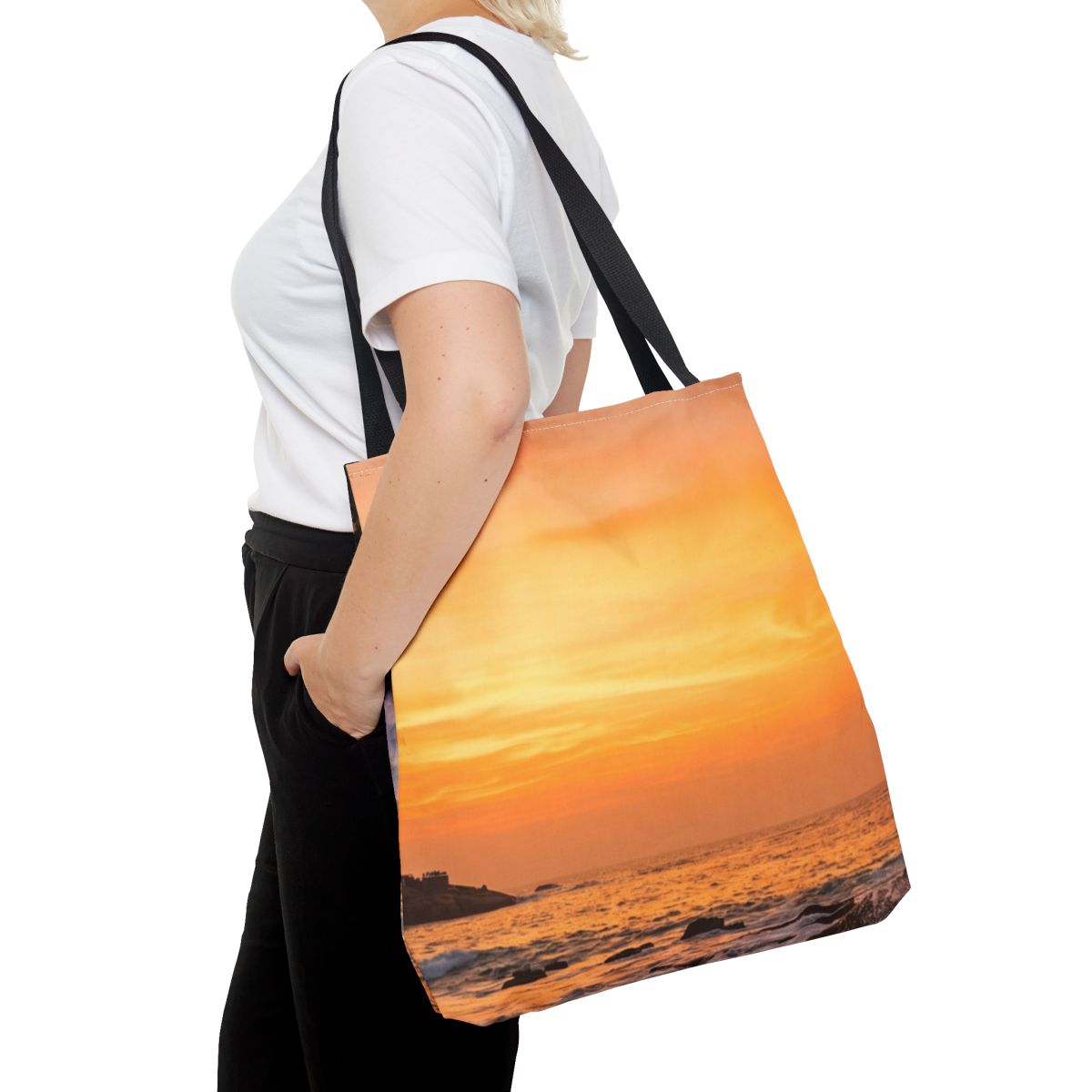 Tote Bag - Majestic Ocean Sunrise Carry