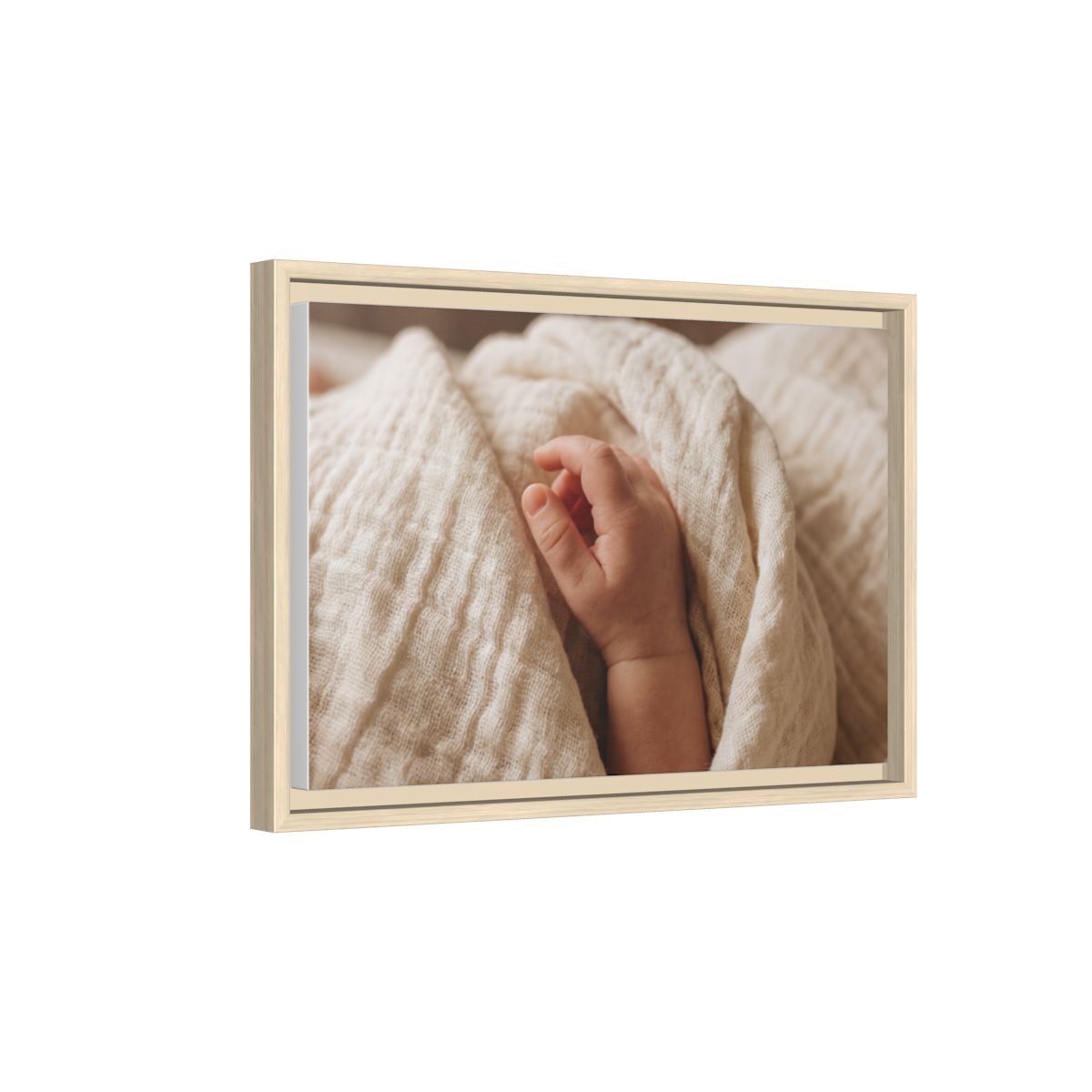 Framed Matte Canvas - Neutral Nursery