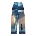 Pantalones de descanso infantiles con arte arquitectónico