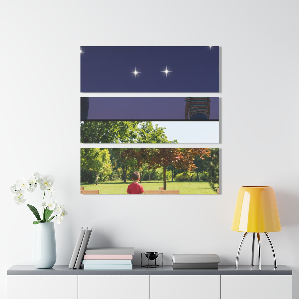 Acrylic Prints - Stardust & Forest Discovery — Landscape |...