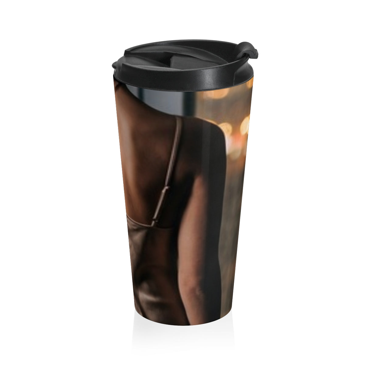 Stainless Steel Travel Mug - Rainscape City | Echovira...