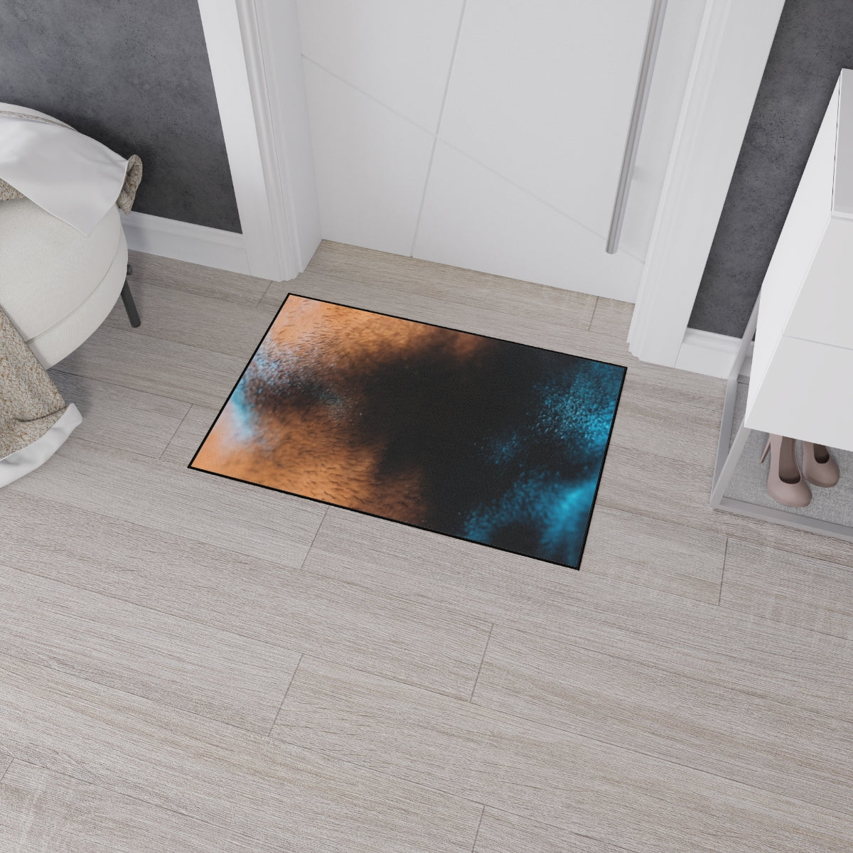 Heavy Duty Floor Mat - Neon Edge