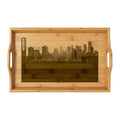 Bamboo Serving Tray - City Lights Festival | Echovira...