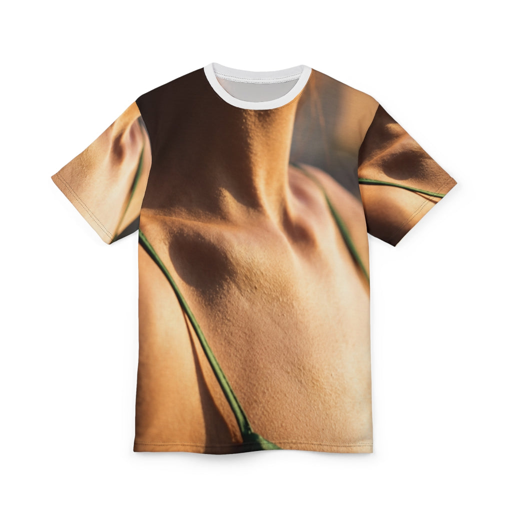 Men's Cut & Sew Tee - Sunset Silk Fit | Echovira Gallery