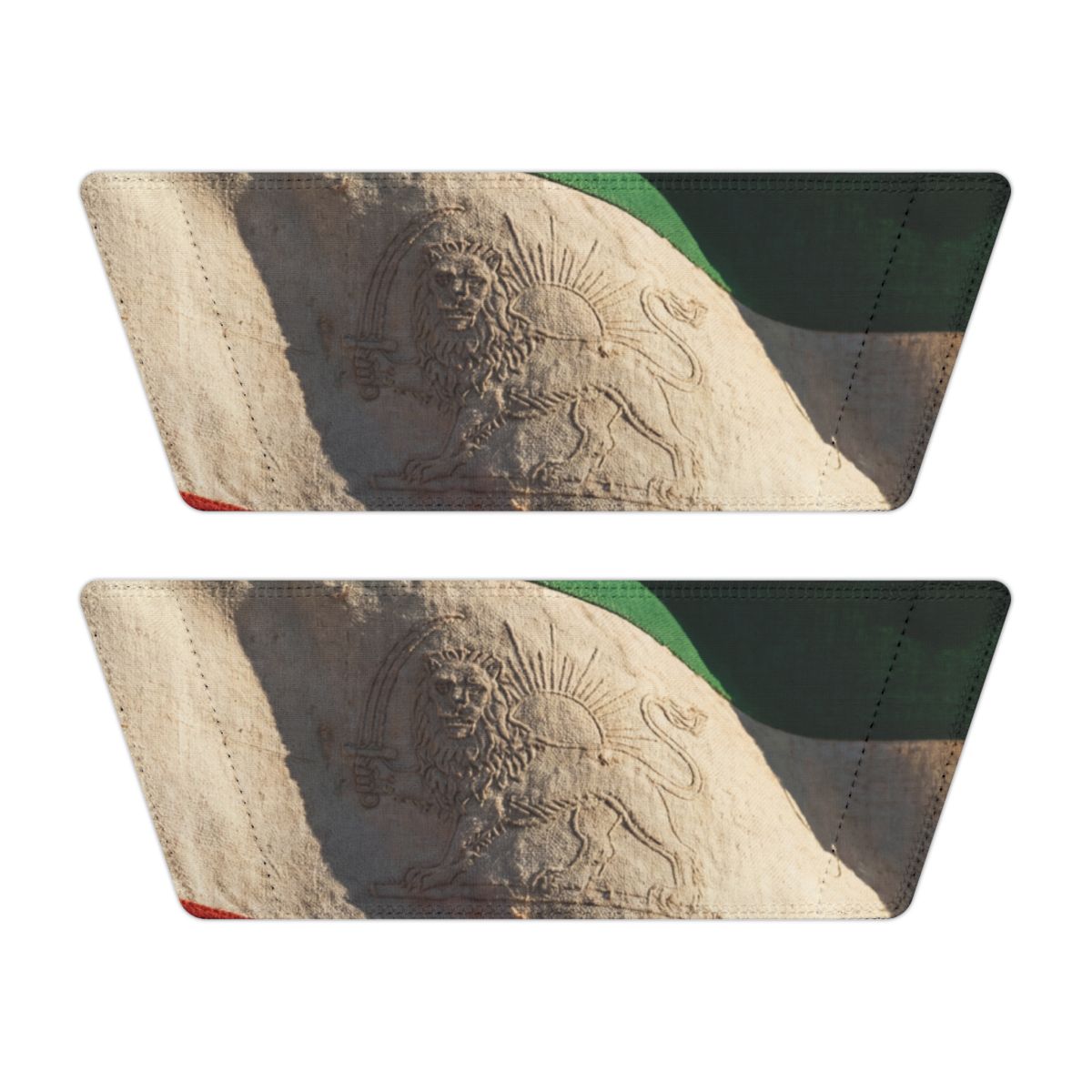 Women's Removable-Strap Sandals - Vintage Persian Lion and...