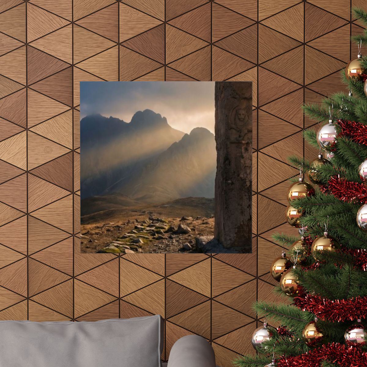 Matte Vertical Posters - Mystic Monolith Ancient Persian......