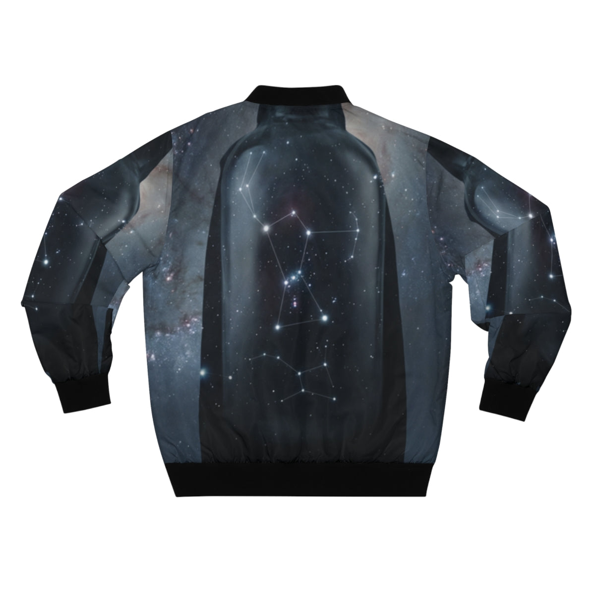 Men's Bomber Jacket - Cosmic Sentinel Orion Constellation......