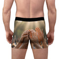 Men's Boxer Briefs - Golden Rays of Unity Wall Art |...