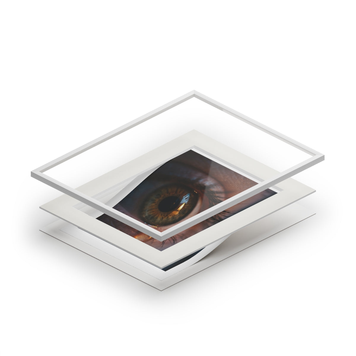 Framed Art Print - Luminous Tear