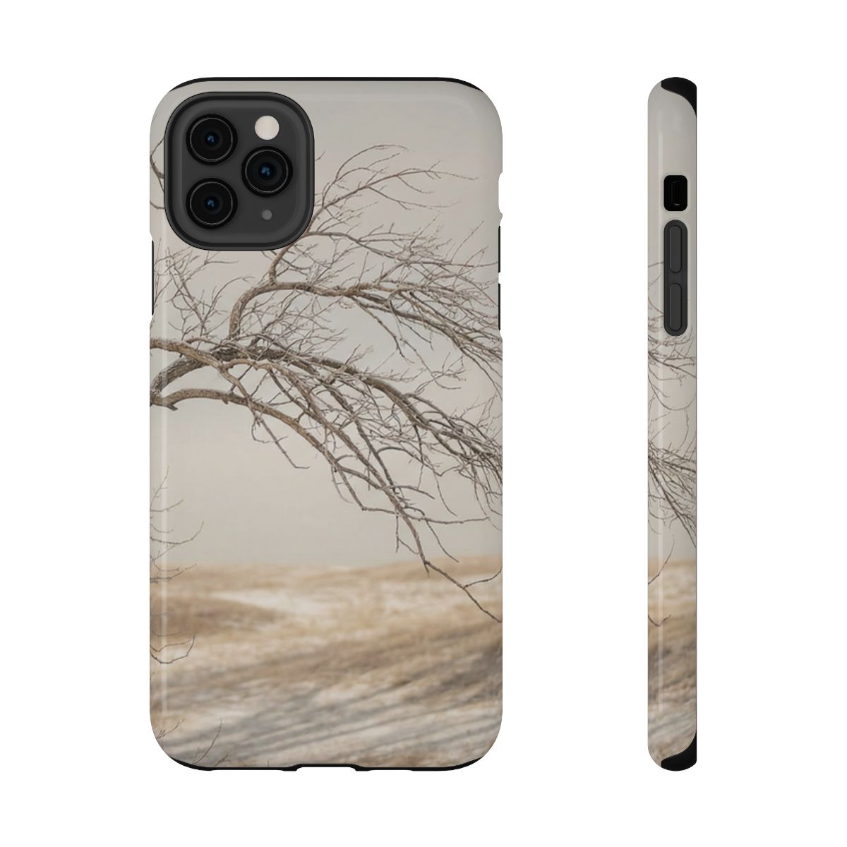 Impact-Resistant Cases - Tough Phone Case - Winter Tree Vibe— sizes part 1/2