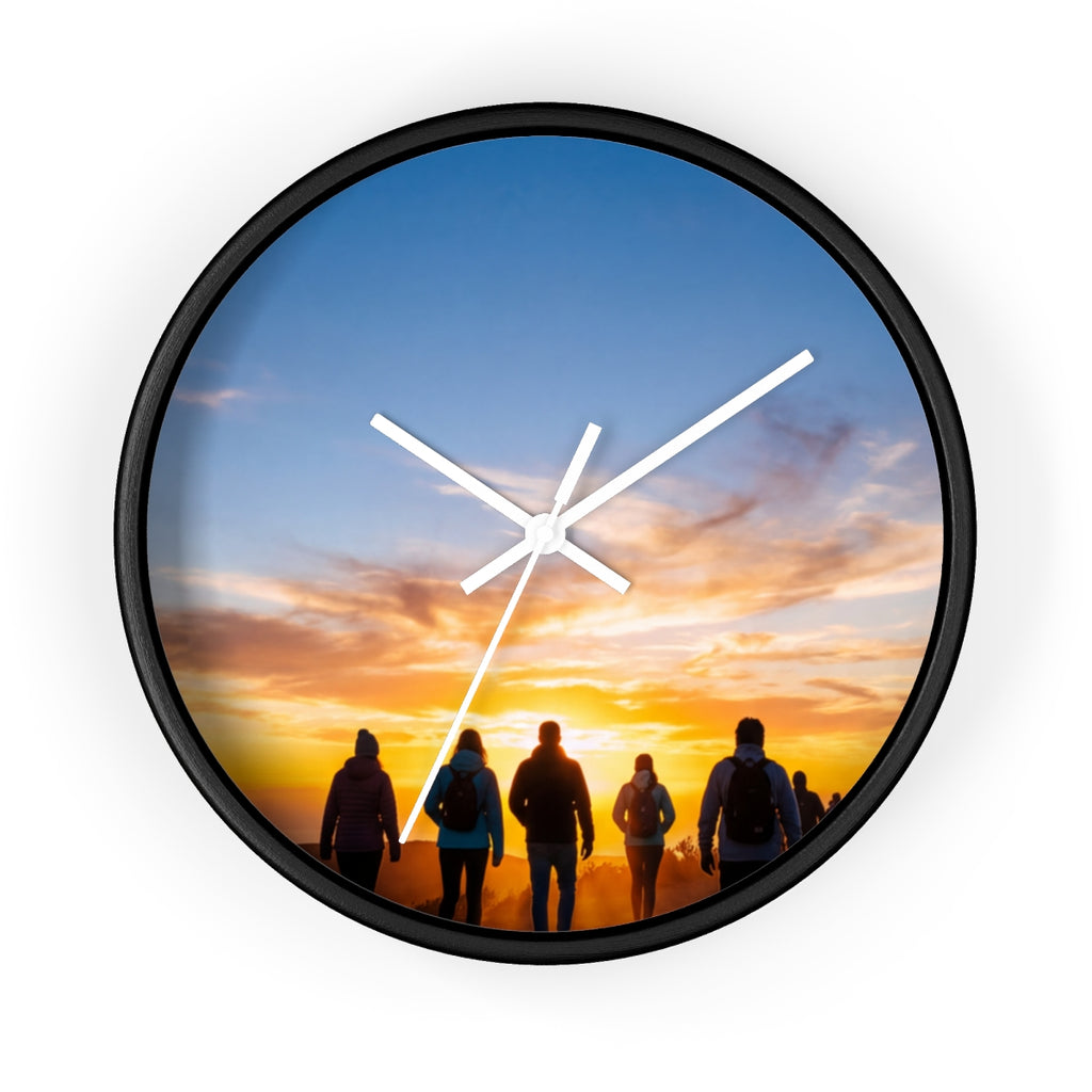 Wall Clock - Golden Horizon Trek