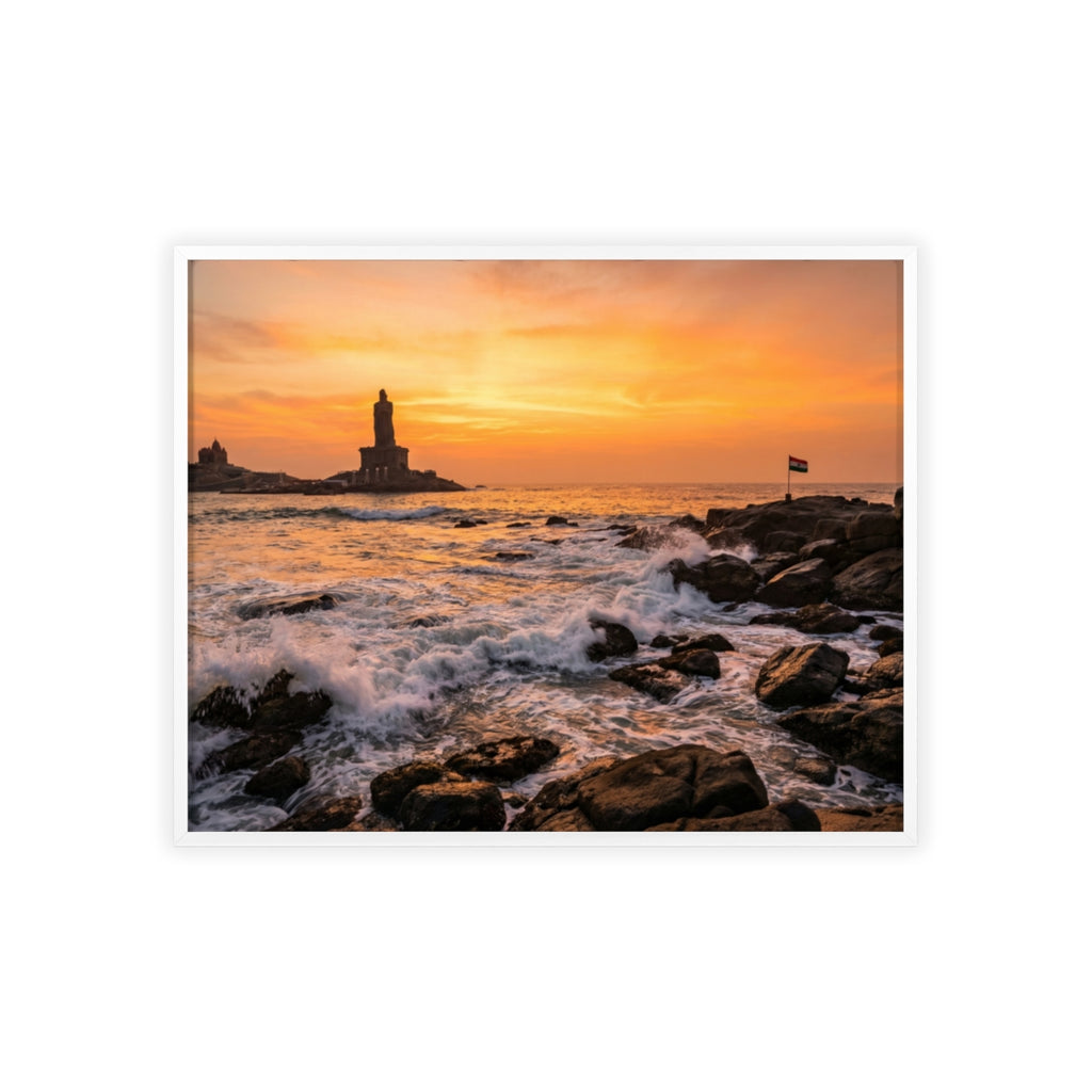 Framed Poster - Golden Hour Horizon