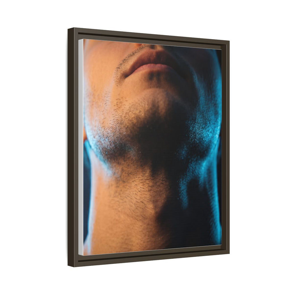 Framed Matte Canvas - Neon Noir