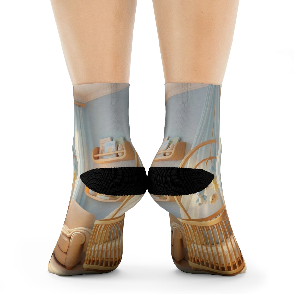 Cozy Room Crew Socks - Soft Step Comfort