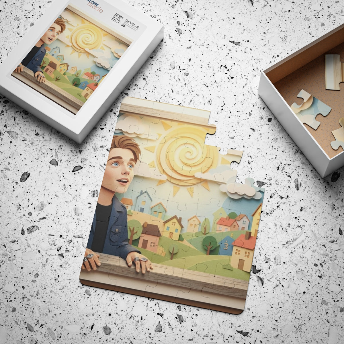 Kids' Puzzle 30-Piece - Sunny Window | Echovira Gallery