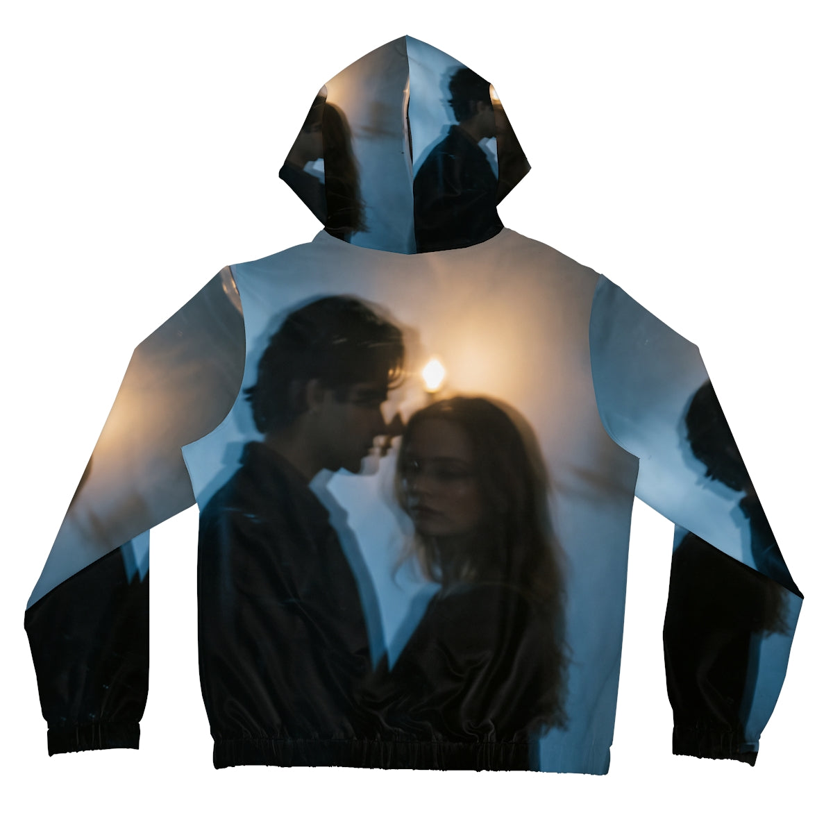 Midnight Shadow Women's Zip Hoodie - Cozy Outerwear |...