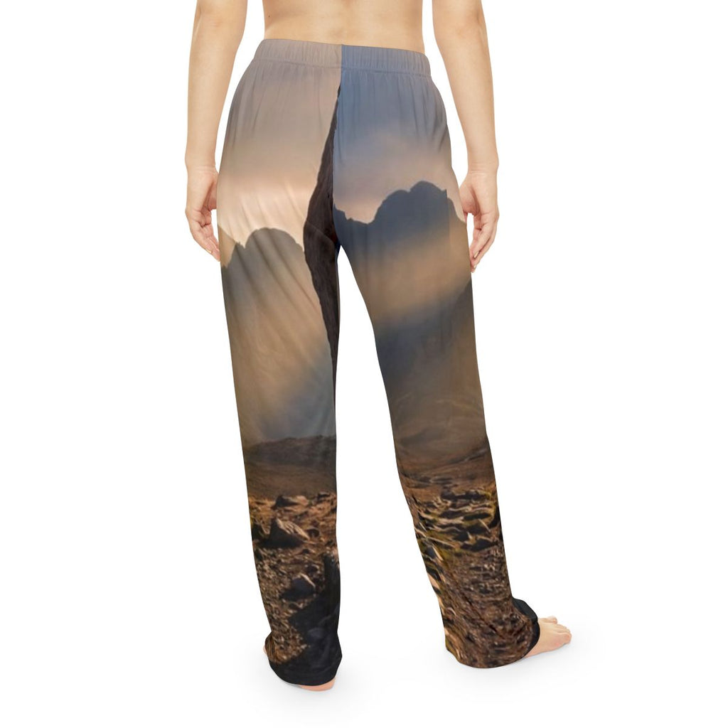 Women's Pajama Pants - Mystic Monolith Ancient Persian... |...