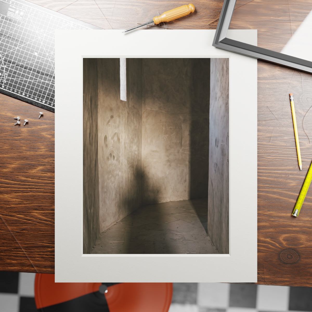 Fine Art Prints - Shadows of the Citadel moody architectural...