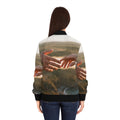 Women's Bomber Jacket - The Infinite Touch | Ethereal... |...