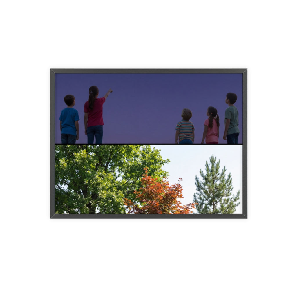 Posters with Wooden Frame - Woodland Explorer