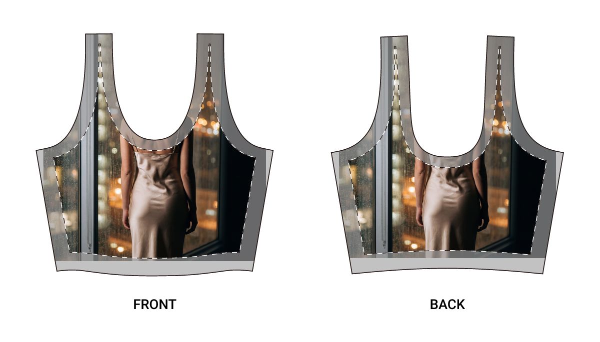 Sports Bra - Midnight Run Mood
