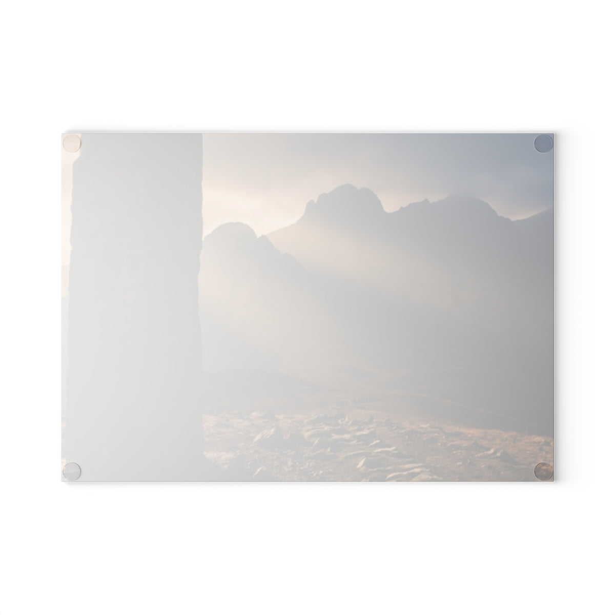Glass Cutting Board - Mystic Monolith Ancient Persian... |...