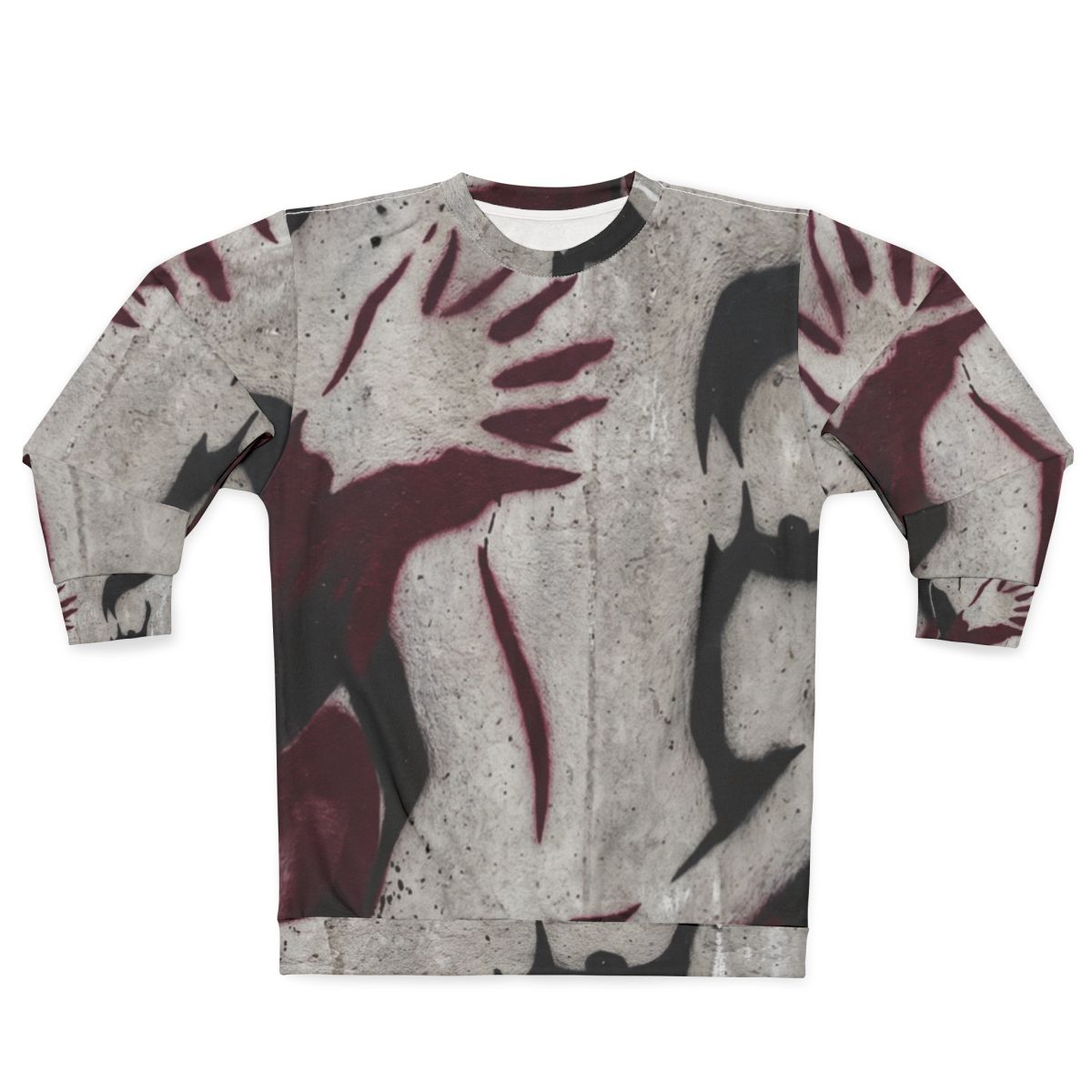 Unisex Sweatshirt - Modern Love Stencil | Echovira Gallery