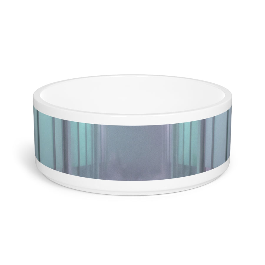 Pet Bowl - Liminal Corridor Fog Art Print
