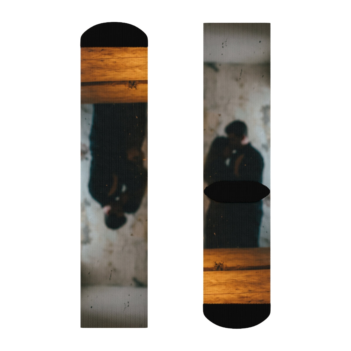 Crew Socks - Shadowed Whispers Cozy Comfort | Echovira...