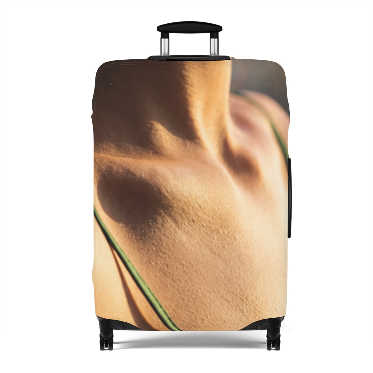 Luggage Cover - Golden Hour Solace Canvas | Echovira Gallery
