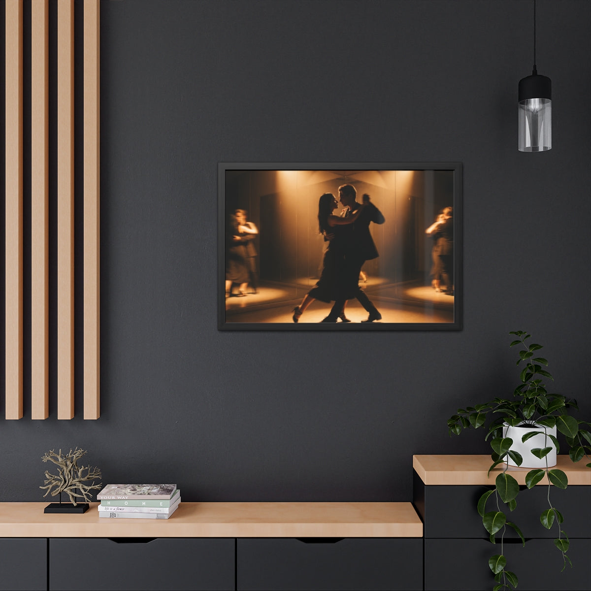 Golden Hour Tango Framed Poster — Landscape (10×8, 12×8... |...