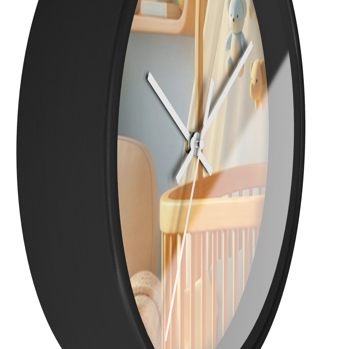 Wall Clock - Dreamy Serene Nursery Art | Echovira Gallery