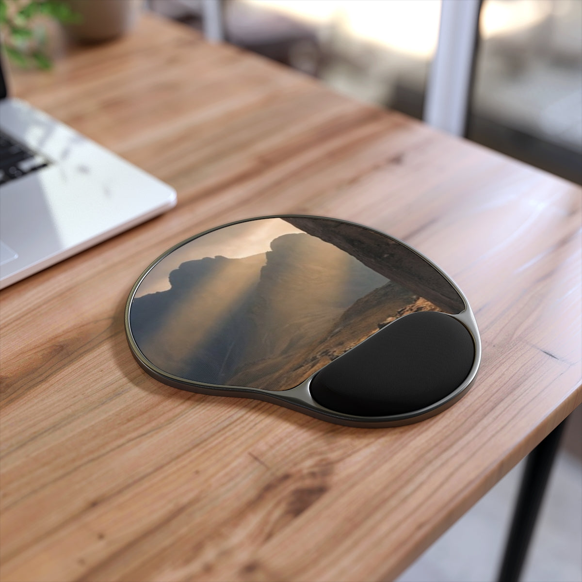 Mouse Pad With Wrist Rest - Mystic Monolith Ancient Persian...