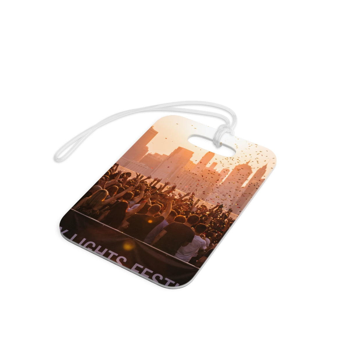 Luggage Tag - City Lights Festival | Echovira Gallery