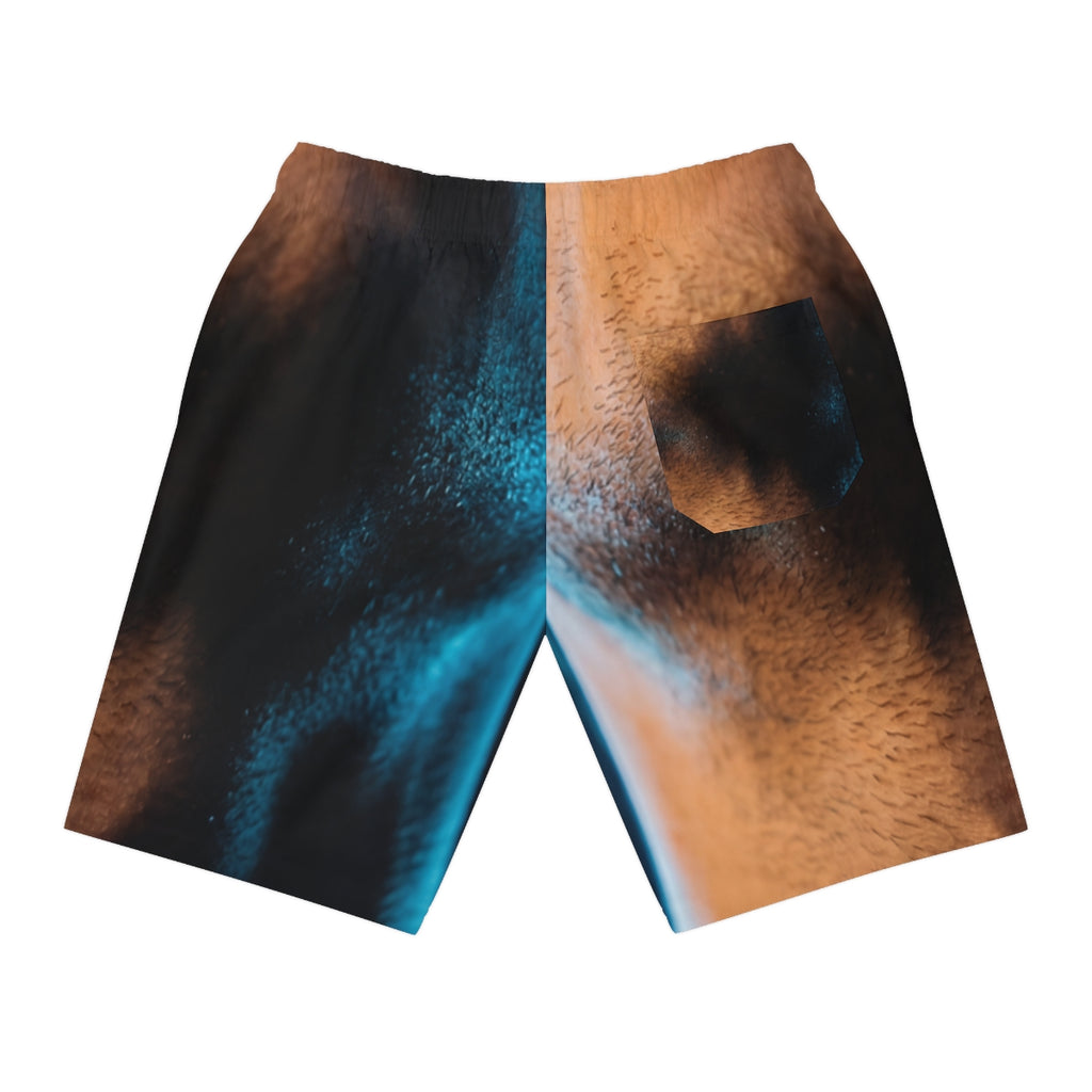 Athletic Long Shorts - Neon Edge
