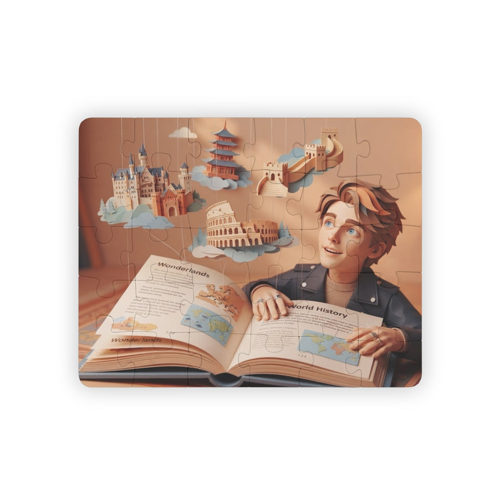 Kids' Puzzle 30-Piece - World Wonders | Echovira Gallery