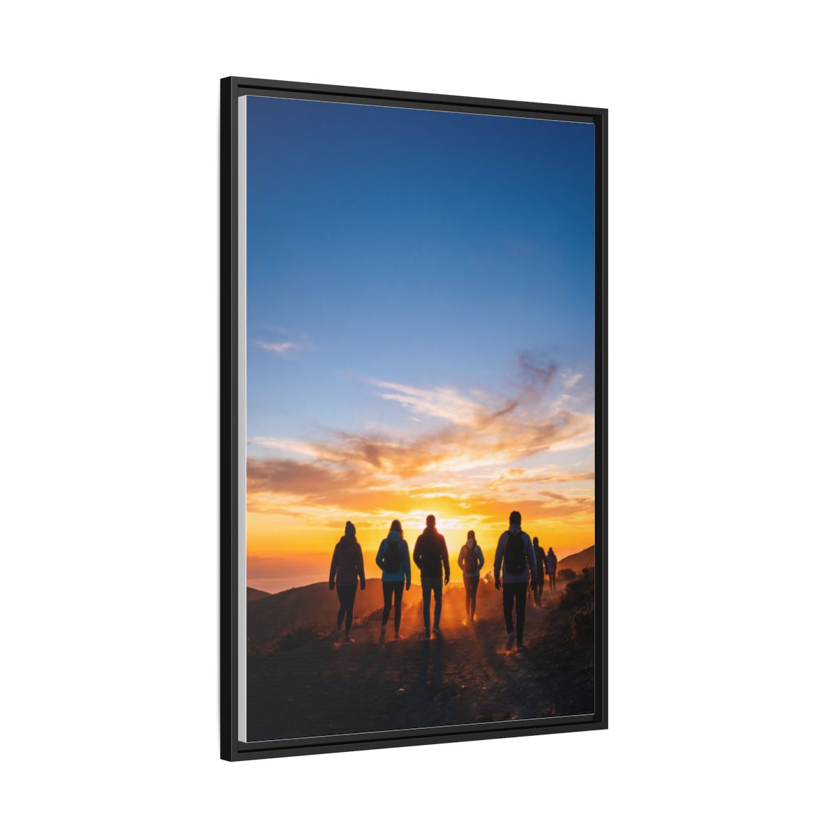 Matte Canvas, Framed - Epic Dawn Trek