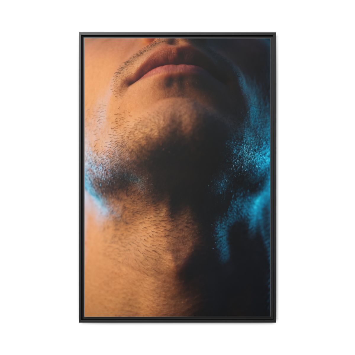 Framed Matte Canvas - Neon Noir
