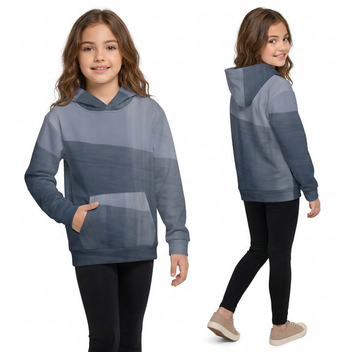 Children's Hoodie - Misty Highland Ridge